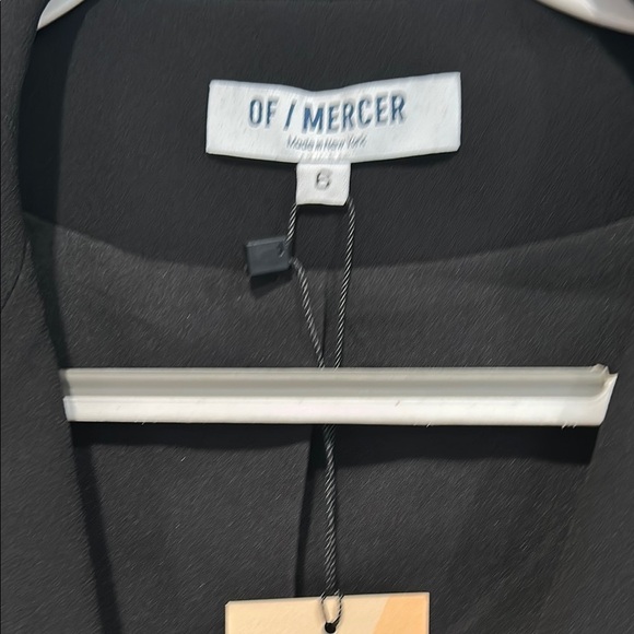 Of Mercer New York Black Blazer single button size 6 women’s new with tags - Picture 2 of 6